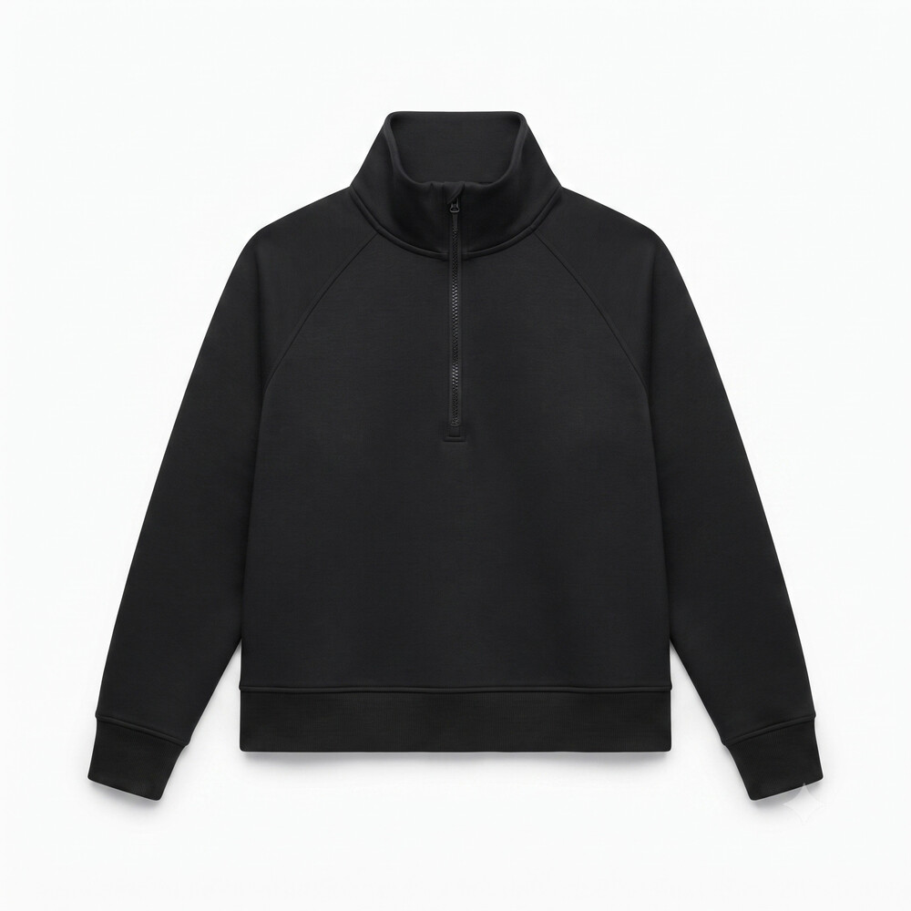 Women's DSG Cold Gear 1/2 Zip Pullover Black Size L